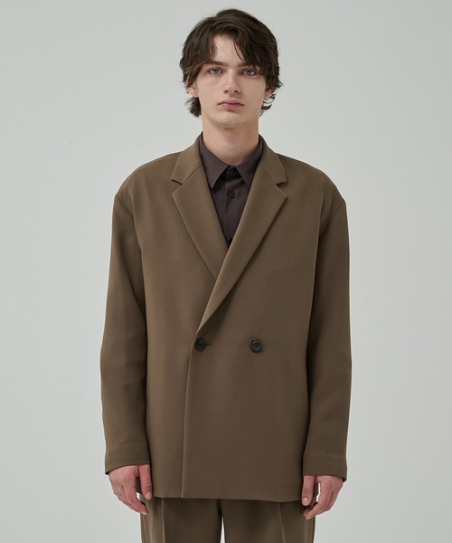 STUDIOUS】ドリームテックダブルジャケット（テーラードジャケット