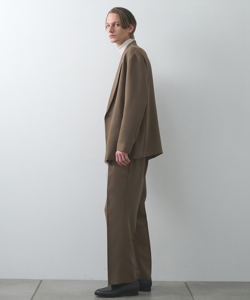 STUDIOUS】ドリームテックダブルジャケット(テーラードジャケット STUDIOUS】ドリームテックダブルジャケット(テーラードジャケット