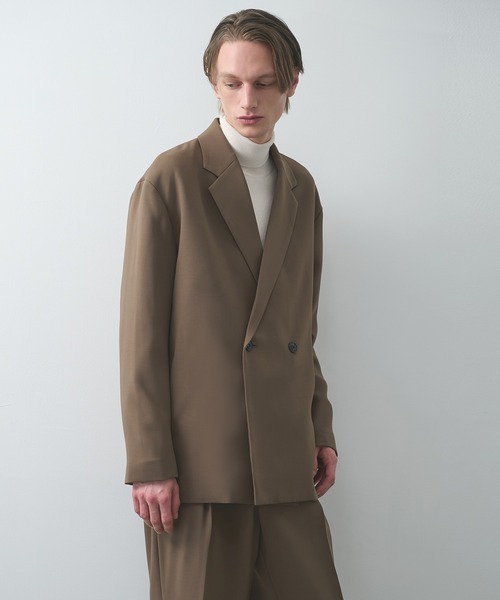 STUDIOUS】ドリームテックダブルジャケット（テーラードジャケット