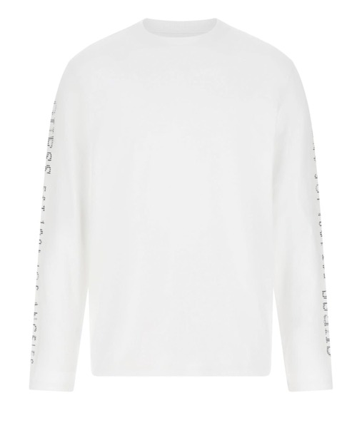 Crew Neck Long Sleeves Logo Tee 長袖Tシャツ | GUESS(ゲス) JAPAN