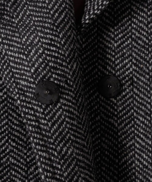 SHIPS（シップス）の「SHIPS Primary Navy Label:ヘリンボーンツイード