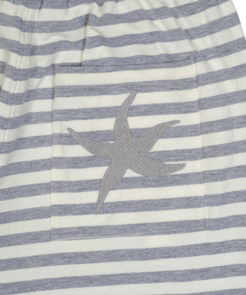 THECOLDESTMOMENT（ザコールデストモーメント）の「TCM stripe sweat pants (ivory/grey)（その他パンツ・レディース・その他・SMALL/MEDIUM）」の9枚目の写真