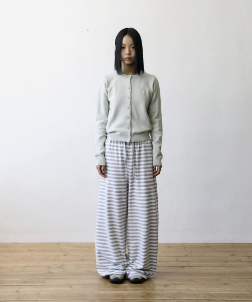 THECOLDESTMOMENT（ザコールデストモーメント）の「TCM stripe sweat pants (ivory/grey)（その他パンツ・レディース・その他・SMALL/MEDIUM）」の7枚目の写真