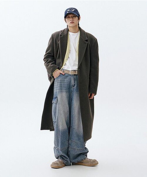 MUSINSA STANDARD（ムシンサスタンダード）の「クルーネック長袖Tシャツ[ホワイト]（Tシャツ/カットソー・メンズ・その他・XX-LARGE/XXX-LARGE/SMALL/MEDIUM/LARGE/X-LARGE）」の15枚目の写真