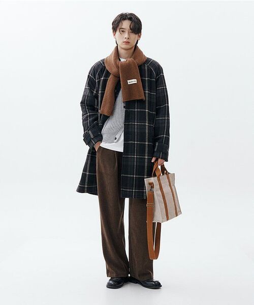MUSINSA STANDARD（ムシンサスタンダード）の「クルーネック長袖Tシャツ[ホワイト]（Tシャツ/カットソー・メンズ・その他・XX-LARGE/XXX-LARGE/SMALL/MEDIUM/LARGE/X-LARGE）」の10枚目の写真