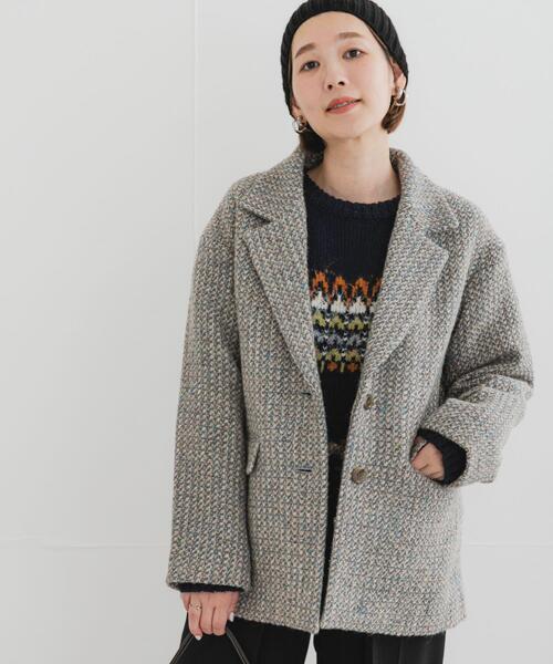 セール】F by ROSSO 『UR TECH』ミックスツイードジャコット（その他