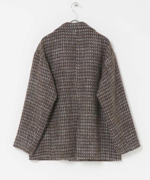 F by ROSSO（エフバイロッソ）の「F by ROSSO　『UR TECH』ミックスツイードジャコット（その他アウター・レディース・ベージュ/ブラウン・FREE）」の22枚目の写真