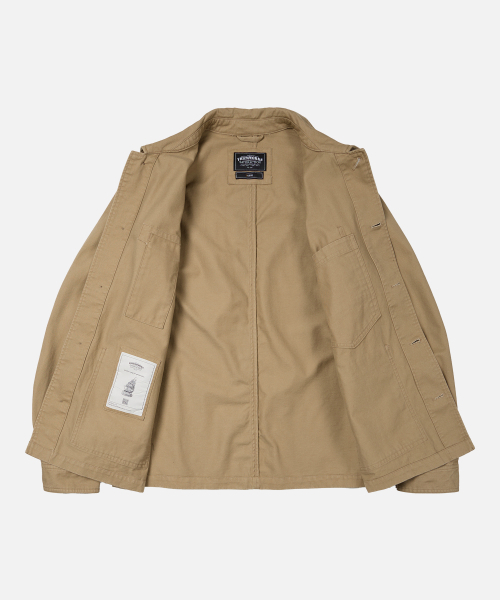 FRIZMWORKS(フリズムワークス)の「COMBINE CHORE JACKET _ BEIGE(その他アウター・メンズ・その他・X-LARGE/SMALL/MEDIUM/LARGE)」の2枚目の写真
