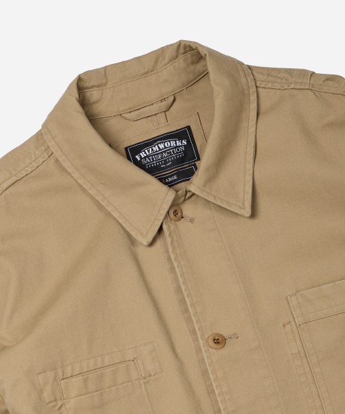 FRIZMWORKS(フリズムワークス)の「COMBINE CHORE JACKET _ BEIGE(その他アウター・メンズ・その他・X-LARGE/SMALL/MEDIUM/LARGE)」の4枚目の写真