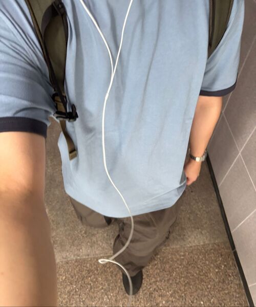 MUSINSA STANDARD（ムシンサスタンダード）の「リラックスドリンガーTシャツ [フェイドブルー]（Tシャツ/カットソー・メンズ・その他・MEDIUM/LARGE/X-LARGE/XX-LARGE/XXX-LARGE/SMALL）」の2枚目の写真