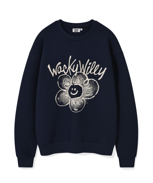 Wacky WiLLy（ワッキーウィリー）の「ビッグリリー スウェット ネイビー（スウェット・レディース・その他・SMALL/MEDIUM/LARGE/X-LARGE）」の9枚目の写真