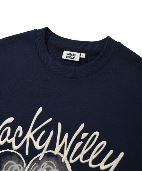 Wacky WiLLy（ワッキーウィリー）の「ビッグリリー スウェット ネイビー（スウェット・レディース・その他・SMALL/MEDIUM/LARGE/X-LARGE）」の7枚目の写真