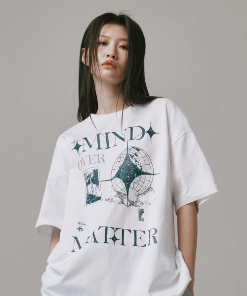 Verdnt（バーダント）の「マインド半袖Tシャツ[ホワイト]（Tシャツ/カットソー・レディース・ホワイト・SMALL/MEDIUM/LARGE/X-SMALL）」の7枚目の写真
