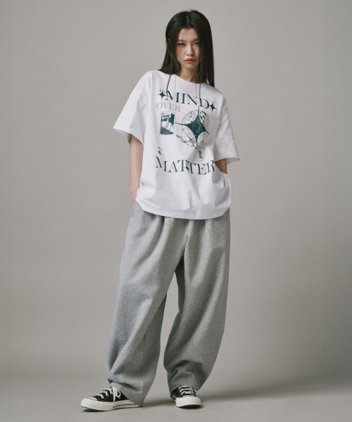 Verdnt（バーダント）の「マインド半袖Tシャツ[ホワイト]（Tシャツ/カットソー・レディース・ホワイト・SMALL/MEDIUM/LARGE/X-SMALL）」の8枚目の写真