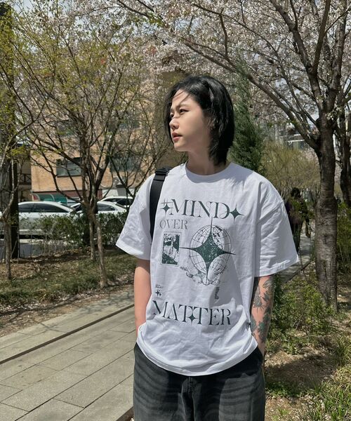 Verdnt（バーダント）の「マインド半袖Tシャツ[ホワイト]（Tシャツ/カットソー・レディース・ホワイト・SMALL/MEDIUM/LARGE/X-SMALL）」の10枚目の写真