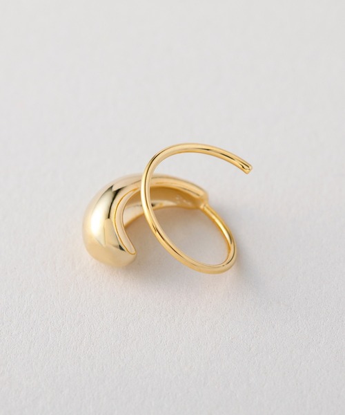 CALIN STANDARD(カリンスタンダード)の「◆金属アレルギー対応◆◆made in japan◆ドロップ カールピアス(ピアス(両耳用)・レディース・ゴールド/シルバー・FREE)」の11枚目の写真