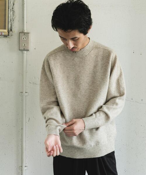 ウール混もちもちハイネックニット（ニット/セーター）｜URBAN