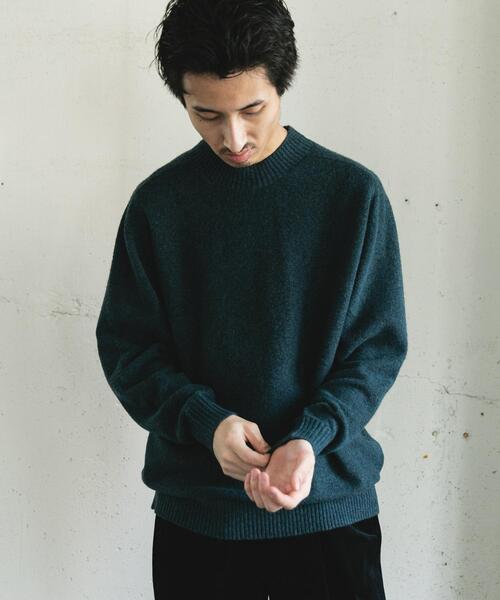 ウール混もちもちハイネックニット（ニット/セーター）｜URBAN
