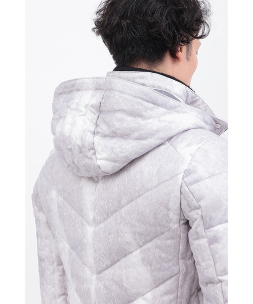 TORNADO MART（トルネードマート）の「T/Cｽｴｰﾄﾞﾀﾞｳﾝﾌﾞﾙｿﾞﾝ（ダウンジャケット/コート・メンズ・オフホワイト/クリーム/ブルー・M/L/LL/XXL）」の10枚目の写真