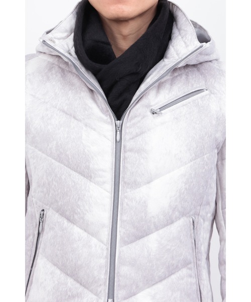 TORNADO MART（トルネードマート）の「T/Cｽｴｰﾄﾞﾀﾞｳﾝﾌﾞﾙｿﾞﾝ（ダウンジャケット/コート・メンズ・オフホワイト/クリーム/ブルー・M/L/LL/XXL）」の11枚目の写真