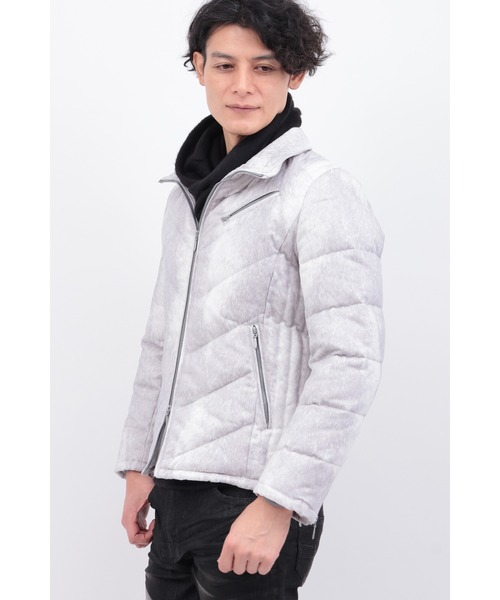 TORNADO MART（トルネードマート）の「T/Cｽｴｰﾄﾞﾀﾞｳﾝﾌﾞﾙｿﾞﾝ（ダウンジャケット/コート・メンズ・オフホワイト/クリーム/ブルー・M/L/LL/XXL）」の14枚目の写真