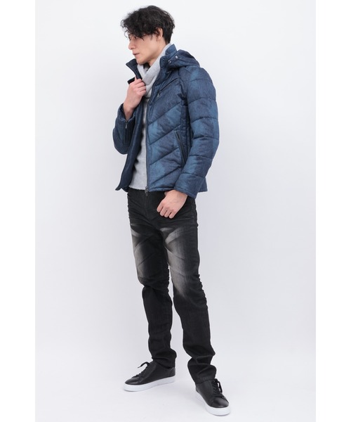 TORNADO MART（トルネードマート）の「T/Cｽｴｰﾄﾞﾀﾞｳﾝﾌﾞﾙｿﾞﾝ（ダウンジャケット/コート・メンズ・オフホワイト/クリーム/ブルー・M/L/LL/XXL）」の17枚目の写真