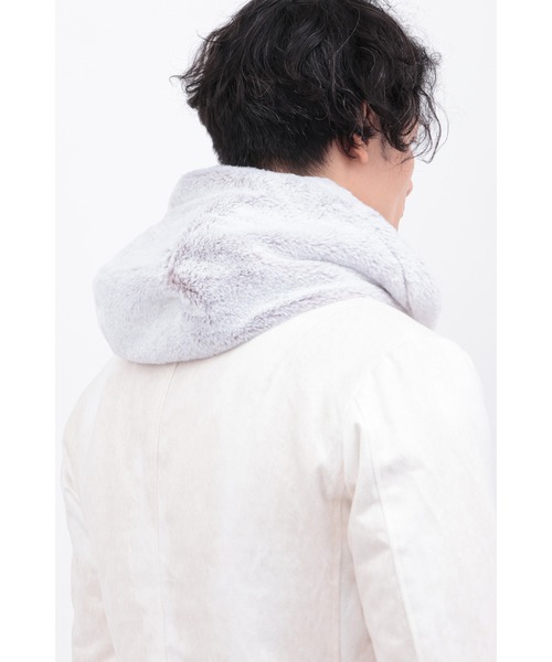 TORNADO MART（トルネードマート）の「T/Cﾏｲｸﾛﾎﾞｱｺﾝﾋﾞﾌﾞﾙｿﾞﾝ（ブルゾン・メンズ・ブラック/クリーム・M/L/LL/XXL）」の11枚目の写真