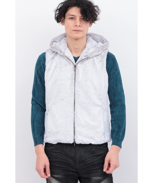 TORNADO MART（トルネードマート）の「T/Cﾏｲｸﾛﾎﾞｱｺﾝﾋﾞﾌﾞﾙｿﾞﾝ（ブルゾン・メンズ・ブラック/クリーム・M/L/LL/XXL）」の15枚目の写真
