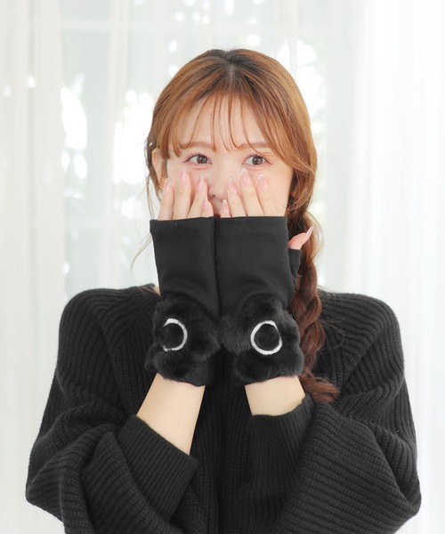 デイジーマスコット ハンドウォーマー（手袋）｜MARY QUANT（マリー