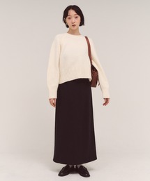 ウォームジャージートレートロングスカート