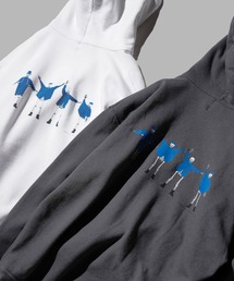 JERZEES（ジャージーズ）の「JERZEES / ジャージーズ "DIA DE MUERTOS" PULL HOODIE スカルバックプリント プルオーバーパーカー ユーズド加工（パーカー）」