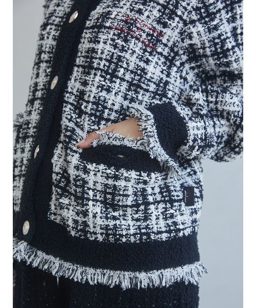 gelato pique（ジェラートピケ）の「【JOEL ROBUCHON】ツイードモコ