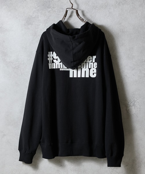 ［みちこ様］NUMBER NINE I LOVE N(N) パーカー Number Nine - I Love Gotham - (N)ine Green Heart Pullover Hoodies