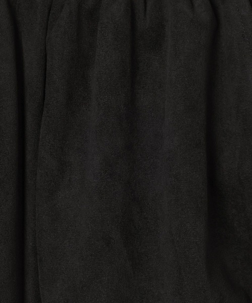 PAGEBOY（ページボーイ）の「フェイクスエードキュロットパンツ（スカート・レディース・ブラック/ブルー・FREE）」の15枚目の写真