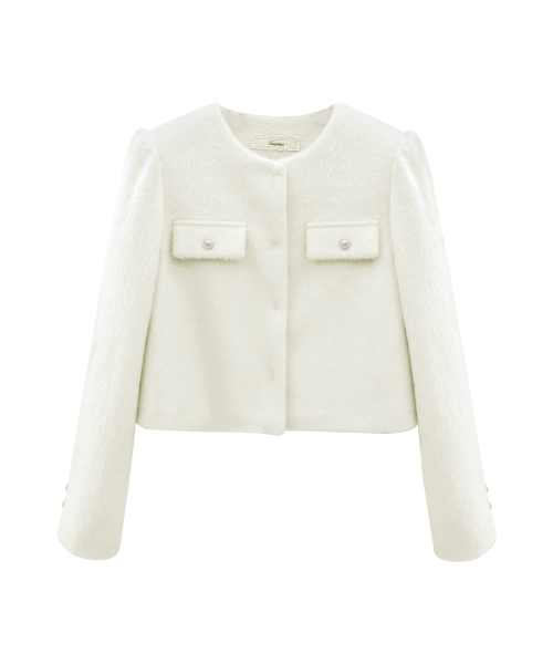 Vivacious(ビバシャス)の「Etoile Rose Jacket IVORY(その他アウター・レディース・アイボリー・SMALL/MEDIUM)」の4枚目の写真