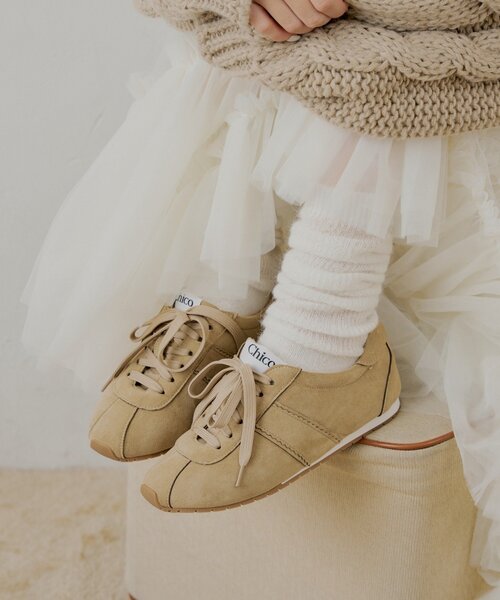 Chico(チコ)の「インソールスエードスニーカー(スニーカー・レディース・ブラウン/ベージュ・LARGE/SMALL/MEDIUM)」の3枚目の写真