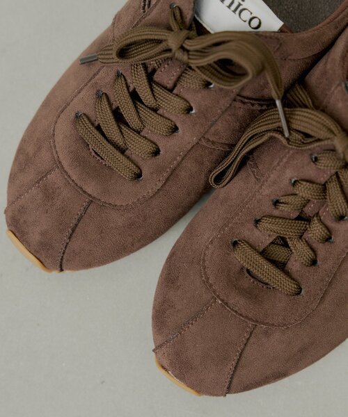 Chico(チコ)の「インソールスエードスニーカー(スニーカー・レディース・ブラウン/ベージュ・LARGE/SMALL/MEDIUM)」の10枚目の写真