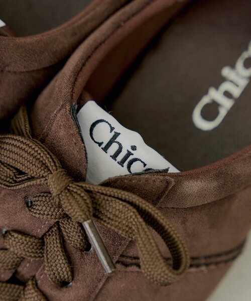 Chico(チコ)の「インソールスエードスニーカー(スニーカー・レディース・ブラウン/ベージュ・LARGE/SMALL/MEDIUM)」の11枚目の写真