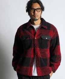 その他アウター（レッド/赤色系・チェック柄）ファッション通販 - ZOZOTOWN