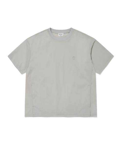 COVERNAT(カバーナット)の「テックナイロンベーシックTシャツライトグレー(Tシャツ/カットソー・レディース・その他・SMALL/MEDIUM/LARGE/X-LARGE/XX-LARGE/X-SMALL)」の3枚目の写真