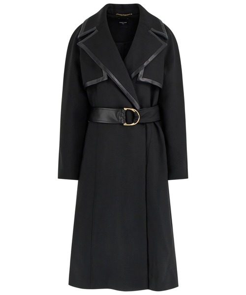 Guess（ゲス）の「NATALIE Long Trench ロングコート（トレンチコート・レディース・ブラック・38）」の7枚目の写真