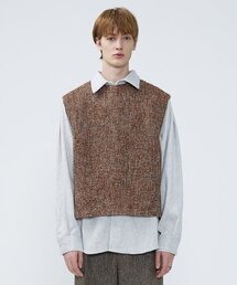 MARTIN PLAN（マーティンプラン）の「Mixed Wool Vest - ORANGE BROWN（ベスト）」