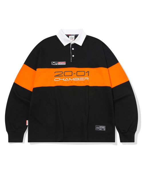 SC 2001 ラグビーTシャツ(ブラック)