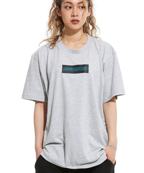 CREAM SODA LAB(クリームソーダラボ)の「LAB C.R. スモールブラックボックス半袖Tシャツグレー(Tシャツ/カットソー・メンズ・その他・LARGE/MEDIUM/X-LARGE/XX-LARGE)」の8枚目の写真