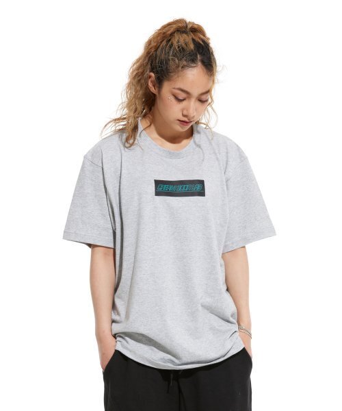 CREAM SODA LAB(クリームソーダラボ)の「LAB C.R. スモールブラックボックス半袖Tシャツグレー(Tシャツ/カットソー・メンズ・その他・LARGE/MEDIUM/X-LARGE/XX-LARGE)」の10枚目の写真