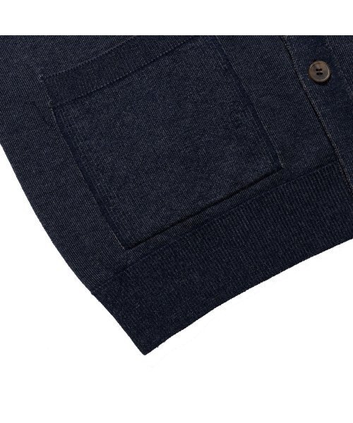 PRODESHIRT（プロデシャツ）の「ヴィンテージツートンVネックカーディガン（ネイビー）（カーディガン/ボレロ・メンズ・その他・MEDIUM/LARGE/X-LARGE）」の6枚目の写真