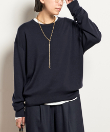 EVERYDAY I LIKE. | *ウォッシャブルウールクルーネックプルオーバー(ニット/セーター)