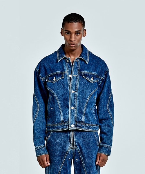 51%(フィフティーワンパーセント)の「Tunnel Lining denim Jacket - Deep Blue(デニムジャケット・メンズ・その他・MEDIUM/LARGE)」の1枚目の写真