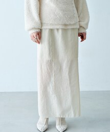 CODE A | pencil sheer skirt(スカート)