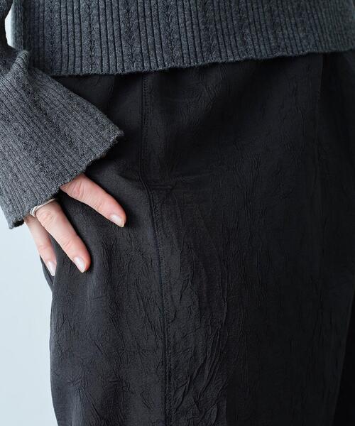 CODE A（コードエー）の「pencil sheer skirt（スカート・レディース・アイボリー/ブラック・34/38/36）」の14枚目の写真